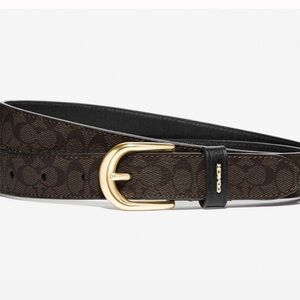 Coach Leather Belt